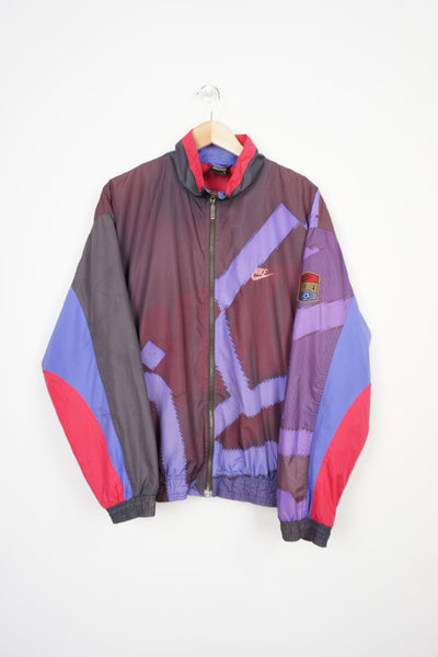 90's Nike track jacket with full zip and embroidered logo