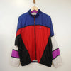 Vintage Nike Purple, Red and White Tracksuit Top