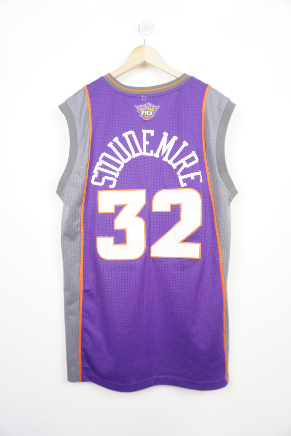 Vintage Adidas Phoenix Suns Amare Stoudemire NBA Purple Basketball Jersey  Size L