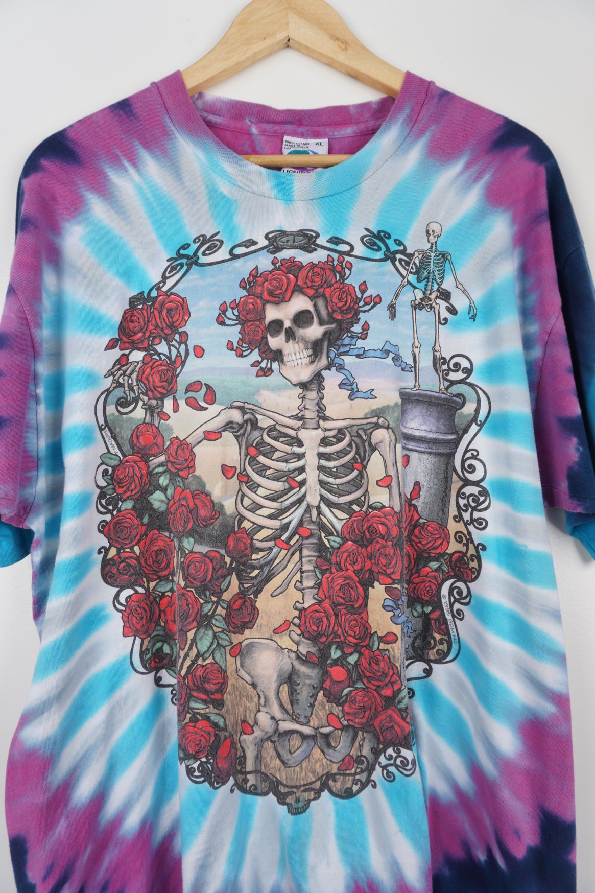 Grateful Dead 30th Anniversary Tシャツ　L Grateful Dead 30th Anniversary T-Shirt (Size L) – VintageFolk