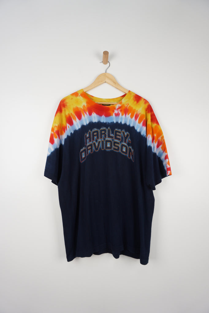 トップス HARLEY DAVIDSON / 90's USA tie dye T Tie Dye Vintage Harley Davidson Shirt - Etsy