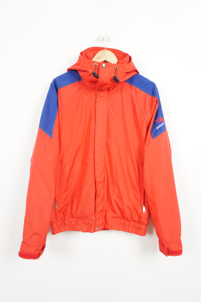 Vintage 80's The North Face Extreme outdoor jacket, made in the USA. Zip through closure and removable hood