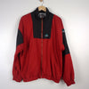 Vintage Adidas Equipment Red and Black Tracksuit Top