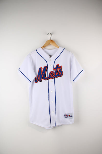 New York Mets Majestic button down Piazza jersey.