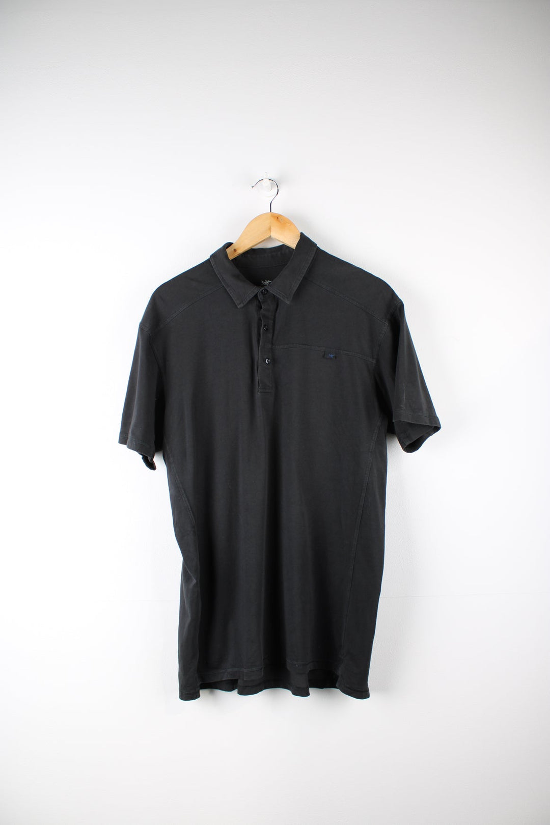 Black Arcteryx Polo Shirt.