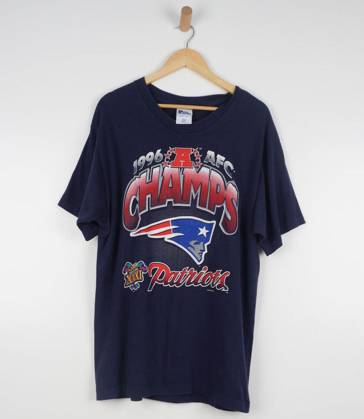 NEEDS NEW PICS 90's New England Patriots Super Bowl T-Shirt - VintageFolk