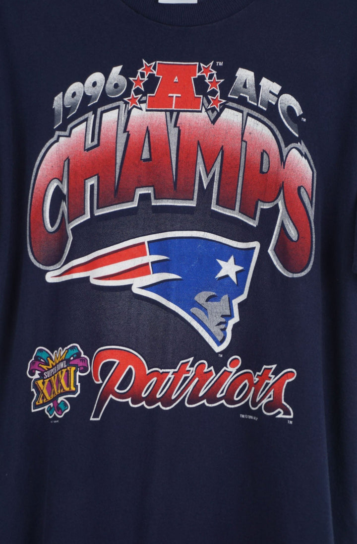 NEEDS NEW PICS 90's New England Patriots Super Bowl T-Shirt - VintageFolk