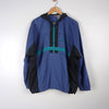 Vintage Nike Navy and Purple Tracksuit Top