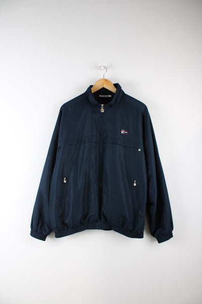 Fila tracksuit jacket with puff print logo on the chest.