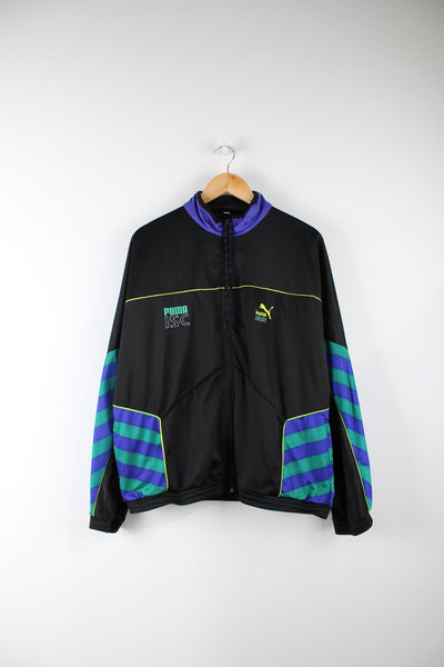 Vintage Puma Circuit tracksuit top. Features embroidered logo on the chest. 
